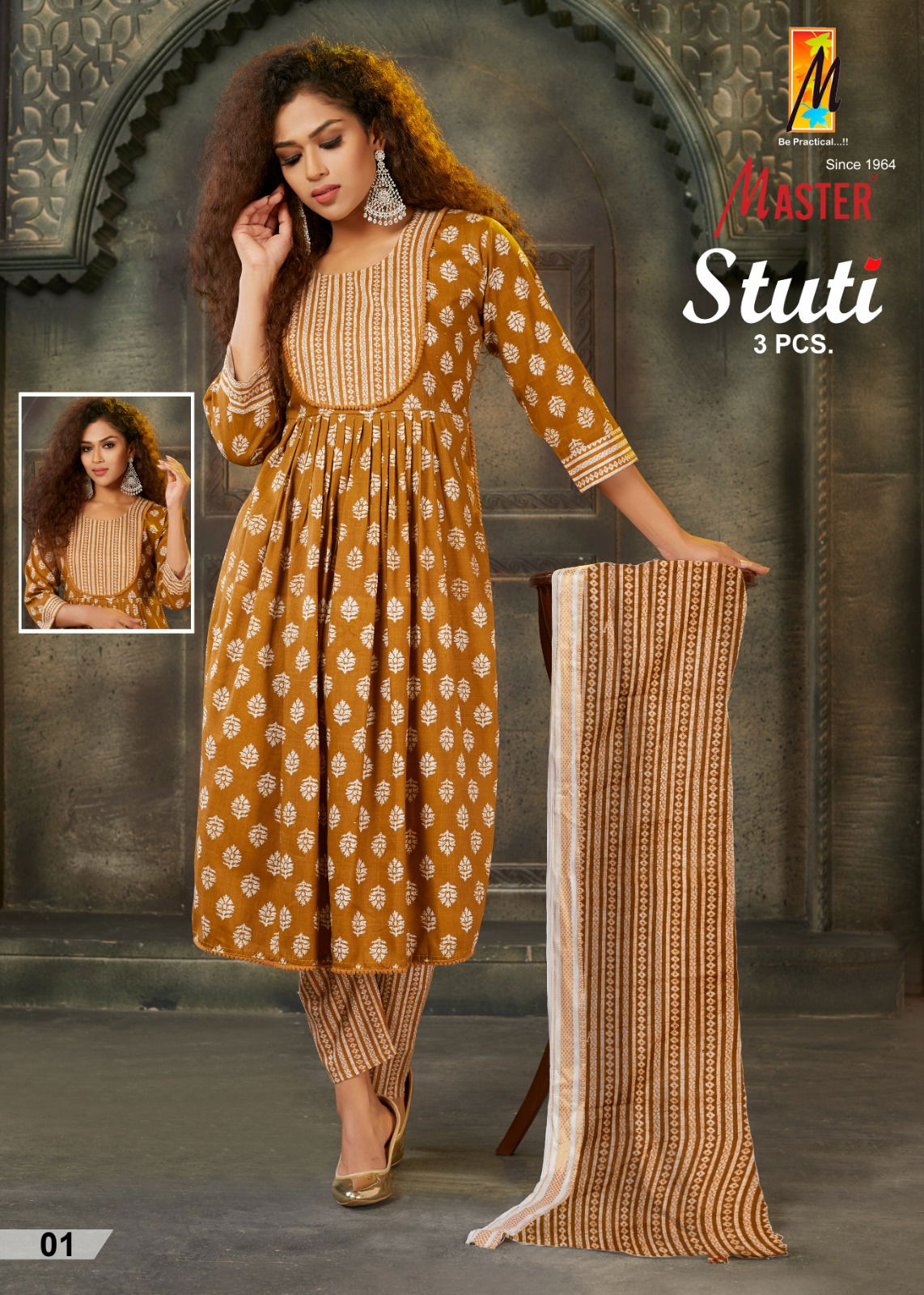 Stuti Two Tone By Master Printed Readymade Suits Catalog
